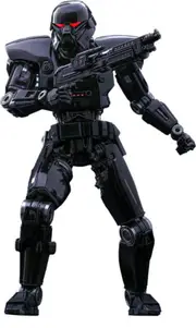 Star Wars: The Mandalorian - Dark Trooper Action Figure, 1:6 Scale - 12 Inch
