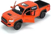 Die-cast 1:27 for Toyota 2023 Tacoma TRD Pro Pickup Truck Car Model Alloy Die-cast Miniature Vehicle Model Exquisite Present Miniature Vehicle(Orange)