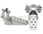 ProBMX Steel Foldable Foot Step Pegs - Chrome - Pair - Suit Old School BMX