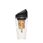 The CrunchCup XL - A Portable Cereal Cup - Black