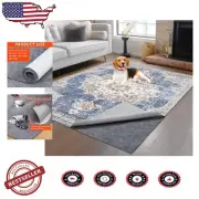 Extra Large 5x7 Non-Skid Rug Pad - Ultimate Protection for Wood and Tile Floors