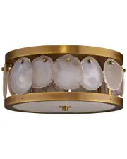 Jamie Young Upsala Agate Flush Mount
