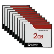 Synergy Digital 2GB Compact Flash Memory Cards - 30MB/s - Pack of 10