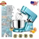 Tilt-Head 7.5 QT Stand Mixer - 6+P Speed with Splash Guard for Effortless Baking