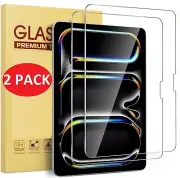 2X Tempered Glass Screen protector for iPad 9.7" 10.9" 10.2" 11" 12.9" 13" Pro