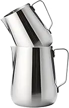 18 Grams Stainless Steel Milk Jug 350ml | Barista Milk Pitcher for Latte Art, Frothing, and Steaming