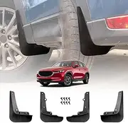 X-CAR Mud Flaps Splash Guards for Mud Flaps Splash Guards for Mazda CX5 CX-5 2017-2021 Mudguard Fender Front and Rear Set of 4