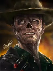 Cooper Howard - The Ghoul - Fallout Series, High Quality Digital Print