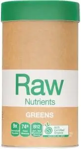 Amazonia Raw Raw Nutrients Greens Mint & Vanilla 600g
