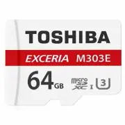 64GB high durability microSDXC card micro SD TOSHIBA Toshiba EXCERIA M303E CLASS