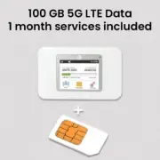 Netgear 770S Hotspot Device with 1 Month AT&T 100 GB 5G LTE Services Included