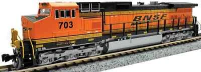 KATO 1763517 N Scale GE C44-9W BNSF 700 "Swoosh" DC DCC READY 176-3517