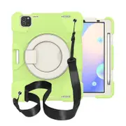 Nevenka iPad Case For iPad Pro 11/Air 4 with 360 Swivel Stand-Matcha Green