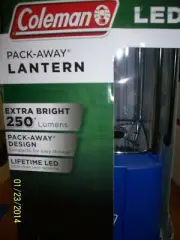 Coleman Pack-Away LED Lantern - New & Rare