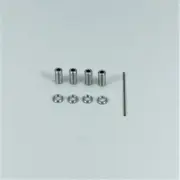 1RC5006 Threaded Alum Shock Body Set, Silver, 18th Scale (4)