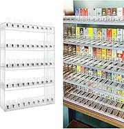 Cigarette Exhibitor - Cigarette Showcase, Acrylic Showcase, Exhibition Support for Portable Transparent Pushers, Automatic Cigarette Exhibition Support (Size: 43.5x28.