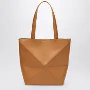 [Loewe] Puzzle Fold Tote medium bag Desert colour One size Beige