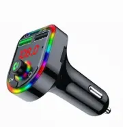 Car Wireless FM Transmitter MP3 Audio USB Charger Adapter Handsfree Bluetooth (for: Daihatsu)