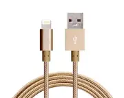 Astrotek 2m Usb Lightning Data Sync Charger Gold Color Cable For Iphone 6s 6 ...