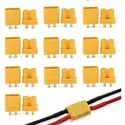 10 pairs XT60 Male Female Bullet Connector Plug For Lipo Battery