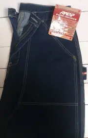 Y2k Ramp Atom Smasher Streetwear Jeans Men 34×31 Baggy Skate Wide Leg New Tags