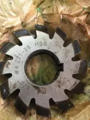 Modular Gear Involute Cutter HSS *20P.A No 4 Cutter HSS 27mm bore