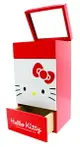 【震撼精品百貨】Hello Kitty 凱蒂貓 HELLO KITTY大臉多功能收納盒 震撼日式精品百貨