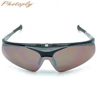 在飛比找PChome24h購物優惠-Photoply可掀式大聯盟太陽眼鏡(黑+CD12)