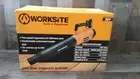 WORKSITE CVB428-1, 20Volt Max Cordless Blower Brand New