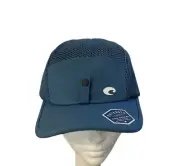 COSTA Del Mar Tech Camper Hat Adjustable OSFA Tide Blue New