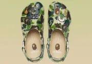 Brand New BAPE X Crocs Classic Clog 'CHAI' ✅ IN HAND