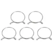 Fuel Line Hose Clips, 5Pcs 55mm 304 Stainless Steel Tubing Spring Clamps