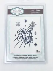 CREATIVE EXPRESSIONS CRAFT DIES by SUSAN WILSON - SILENT NIGHT - 8 DIES