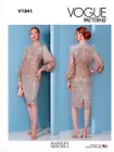 Vogue V1841 BADGLEY MISCHKA Designer Holiday Dress Evening Dress Sewing Pattern