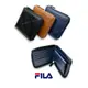 風和屋💖日本進口 正版 FILA 短夾 61fl52 皮革拉鍊雙折式 皮夾 圓點壓紋 卡夾 零錢包 I41