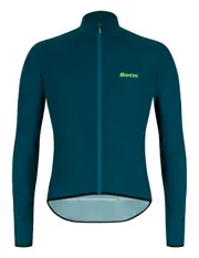 Santini Nebula Puro Windbreaker Jacket - Teal Size S