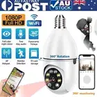 360° 1080P IP E27 Light Bulb Camera Wi-Fi IR Night Smart Home Wireless Security