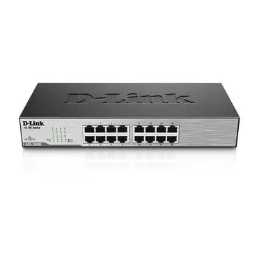 D-Link 友訊 16埠桌上型乙太網路交換器 (DES-1016D)