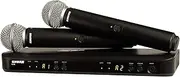 SHURE BLX288/SM58 Dual Channel Wireless Microphone System with (2) SM58 Handheld Vocal Mics (M17 = 662-686 MHz)
