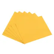 Yellow EVA Foam Sheets 11 x 8 inch 1.7mm Thickness for Crafts DIY Projects 6 Pcs