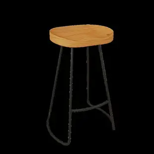 吧臺椅 酒吧椅高凳子 家用現代簡約椅子歐式實木吧椅高凳時尚創意