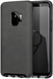 Tech21 EVO LUXE Ultra Thin Vegan Leather FlexSock Case Cover for Galaxy S9 Plus