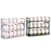 Fridge Organizers and Storage Clear Shelf Storage Box for Egg Holder