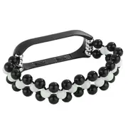 Luminous band for Mi Band 4 Bracelet Jewelry Women Strap Watchband Elastic Stretch Belt - Black Xiaomi Mi Band 4