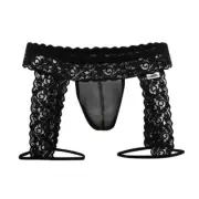 Underwear: CandyMan 99369X Lace Thongs
