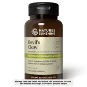 Nature's Sunshine Devils Claw 450mg 100 Capsules
