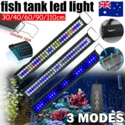 30-110CM Aquarium Light LED Lighting Full Spectrum Aqua Plant Fish Tank Bar Lamp