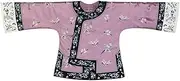 [JIMINISO] Qing Dynasty Heavy Industry Satin Purple Printed Buckle Cheongsam Top Chinese Style Casual Tang Suit Shirt Qipao Blouse