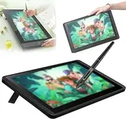Graphics Drawing Tablet Monitor- 11.6 Inch, 8192 Pressure Level, Reading Speed: 266PPS, 178° Viewing Angle, with Tilt Function, Foldable Stand, for Handwritten Signatures,A