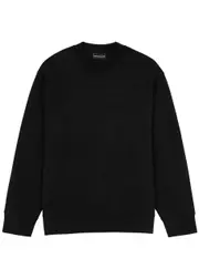 Emporio Armani Logo Jersey Sweatshirt - Black - M M